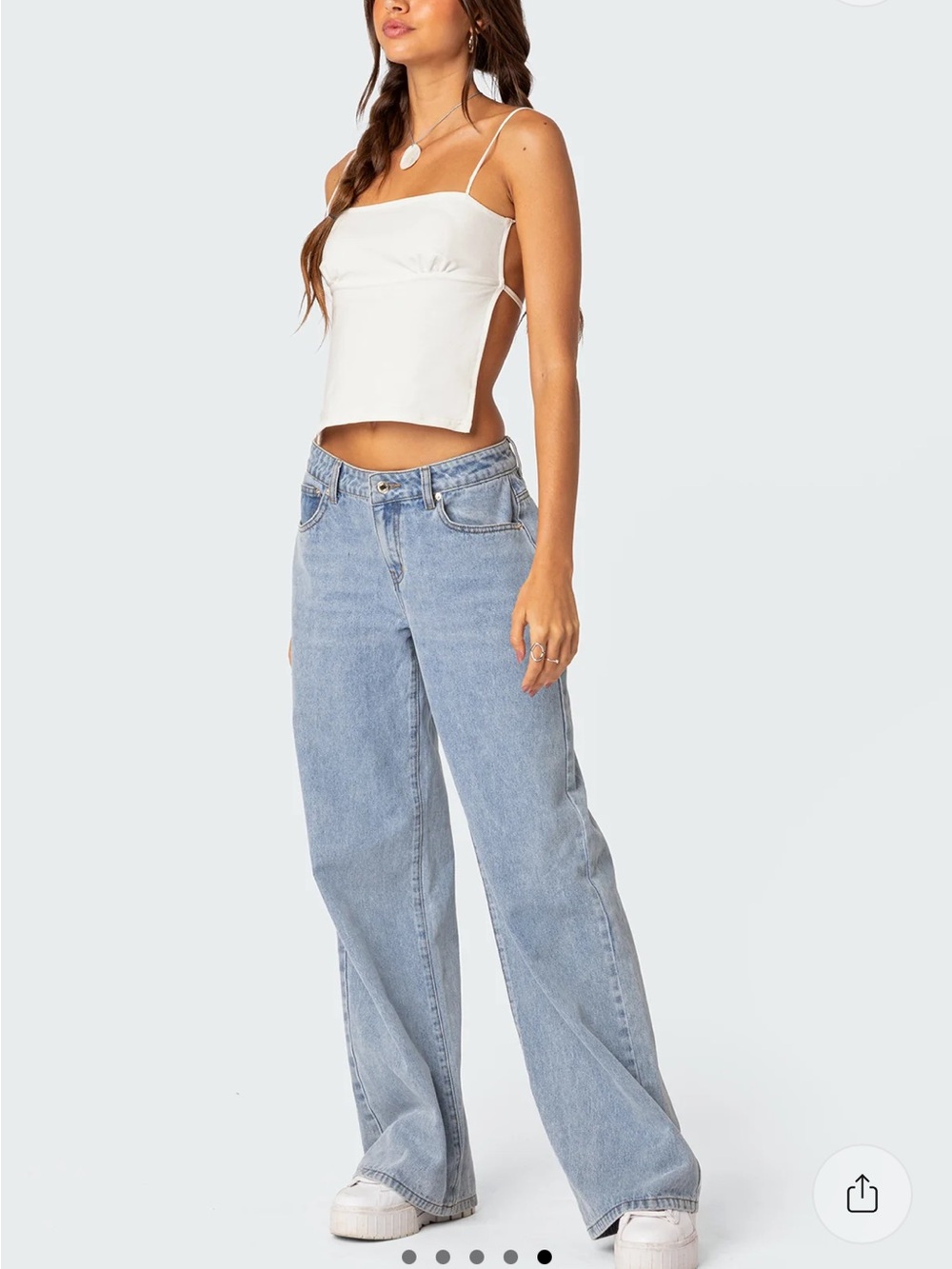 Jinx open back top